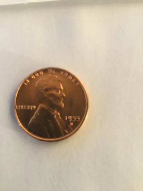 BU 1955-S LINCOLN WHEAT CENT San Francisco Mint