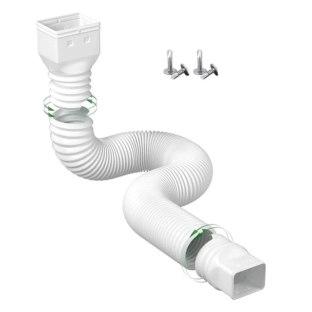 Prolunghe per Grondaia per Grondaia Flessibili,Connettore per Prolunga per  Z5V1