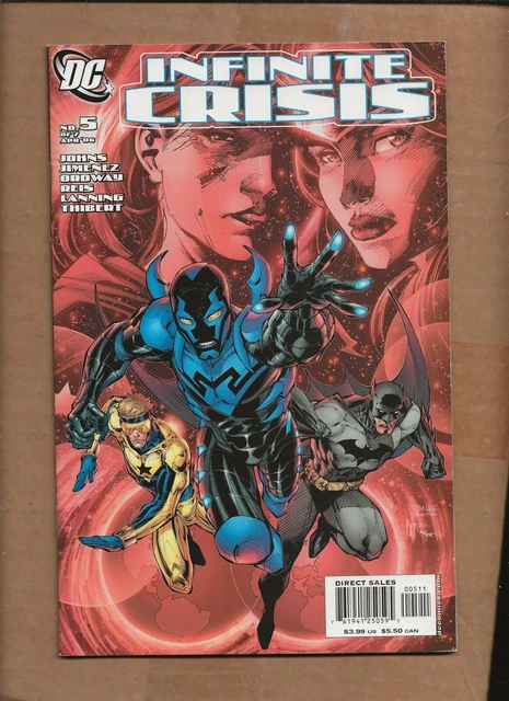 Infinite Crisis #5 Jim Lee 1St Appearance Jamie Reyes As Blue Beetle  Dc