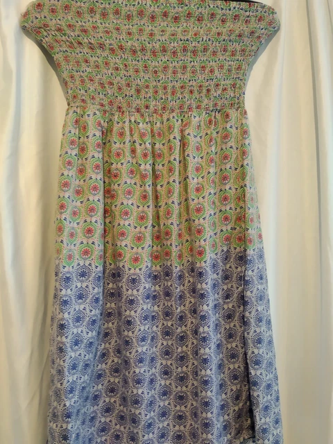 ATMOSPHERE LADIES SIZE 10 Floral Smocked Dress Primark Cottagecore 9.99 PicClick UK