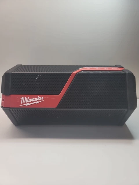 Milwaukee 2891-20 M18/M12 Wireless Jobsite Speaker - Black For Parts.
