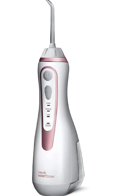Hilo dental de agua avanzado Waterpik WP-569CD de conveniencia inalámbrica