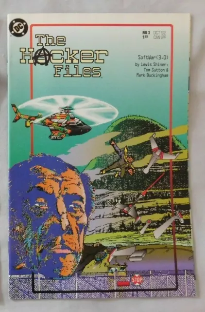 The Hacker Files #3 DC Comics 1992