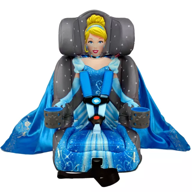 KidsEmbrace Disney Cinderella Platinum Combination Harness Booster Car Seat