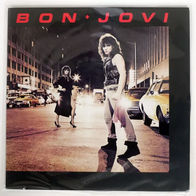 Bon Jovi S/T Mercury 25Pp119 Japan Vinyl Lp