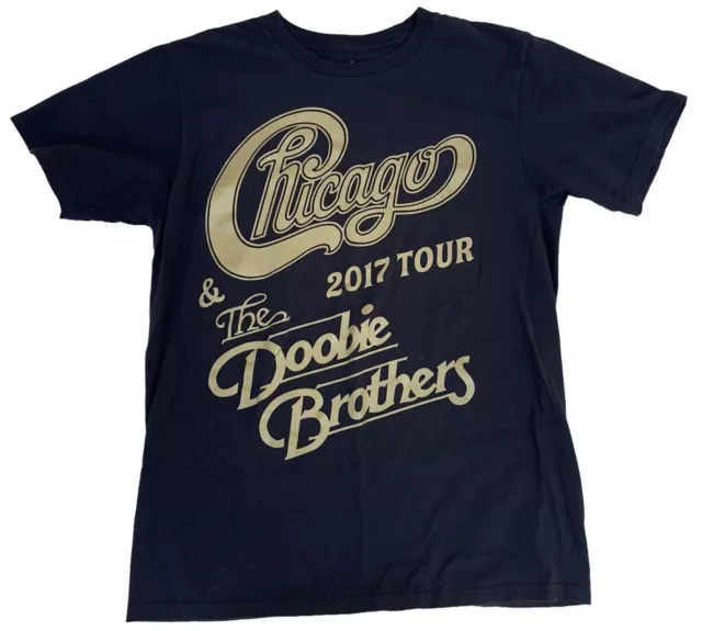 Doobie Brothers T-Shirt M Chicago/Doobie Brother Tour 2017 Concert T