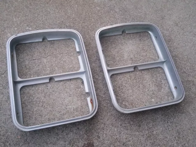 1976 - 1977 Chevrolet Monte Carlo Left & right LH Headlight Bezel Trim Molding