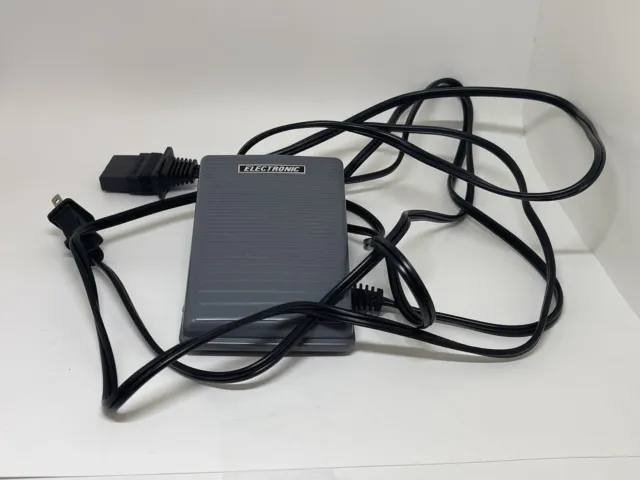 Foot Control Pedal Power Cord For Brother Sewing Machine