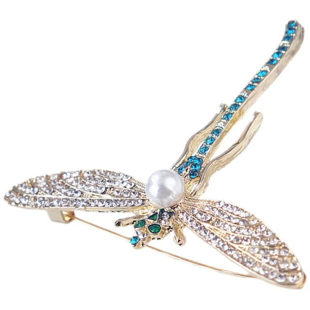 6 Spille Animali Con Strass - Gufo, Gatta E Calabrone Per Abiti E Accessori - Foto 4