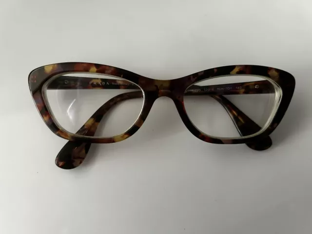 Prada VPR03Q Glasses Frames Purple Tortoiseshell