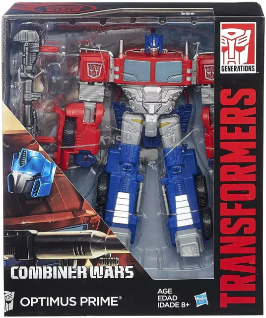 Transformers Combiner Wars Optimus Prime Voyager Class Generations Hasbro RARO