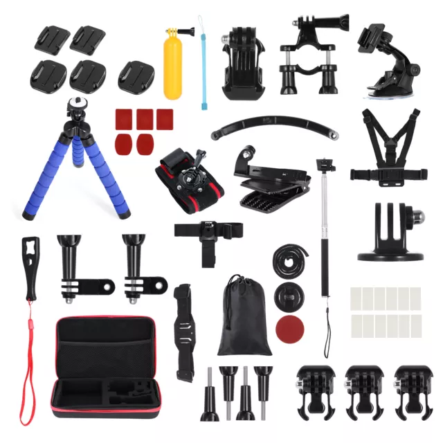 50 in 1 Action-Kamera Zubehör Kit Halterung Für GoPro Hero 10 9 8 Max 7 6 5 DJI