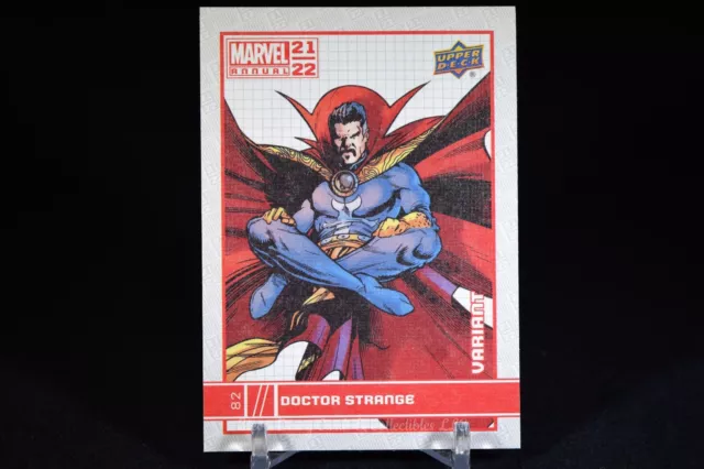 2021-22 Upper Deck Marvel Annual Doctor Strange Canvas Variants