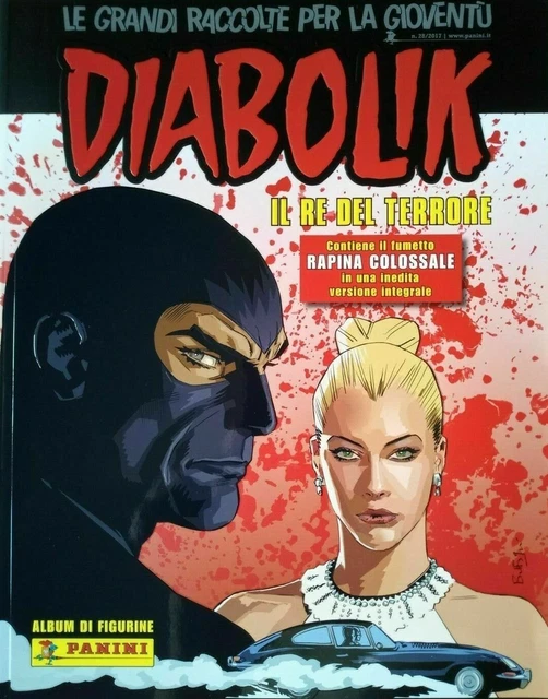 FIGURINE PANINI DIABOLIK IL RE DEL TERRORE EDIZIONE 2017 scegliere dal