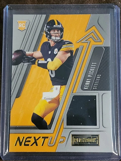 dlc 2022 Panini Playbook KENNY PICKETT Next Up Patch - Card# NU-1 - STEELERS