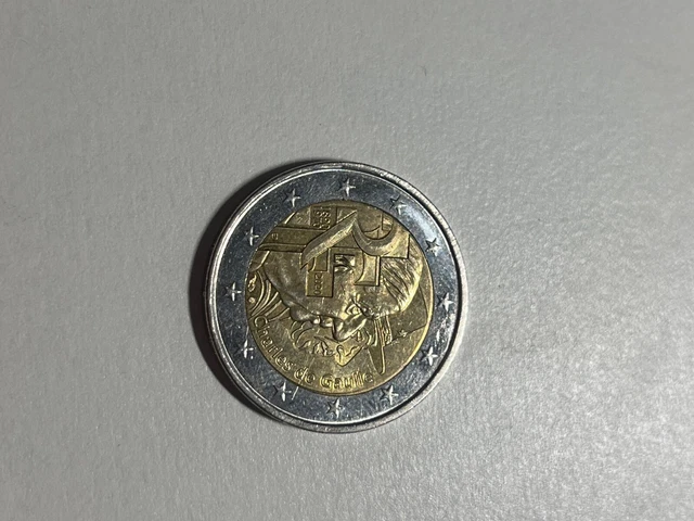 PIECE 2 EUROS Rare charles de gaulle 2020 commémorative EUR 5,00