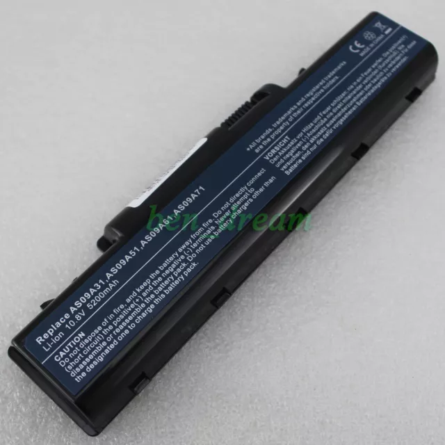 Battery for Gateway NV52 NV53 NV54 NV56 NV78 AS09A31 AS09A51 AS09A71 AS09A73