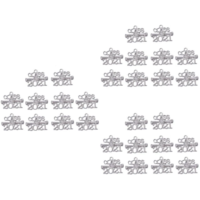 Graduation Season 30 pcs Boy' s Fashion Alloy Pendant Necklace Pendant