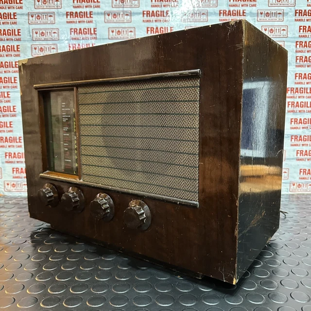 VINTAGE FERRANTI 105 valve radio £49.95 - PicClick UK
