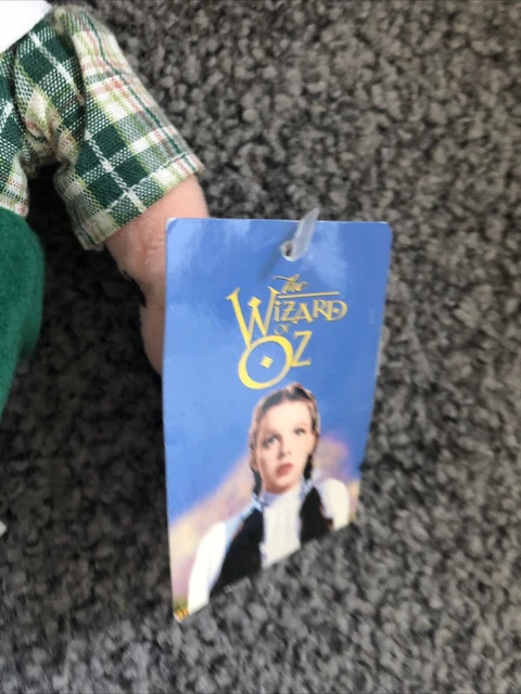 WIZARD OF OZ Munchkin Soft Toy Plush Collectable Rare Warner Bros Tag £ ...