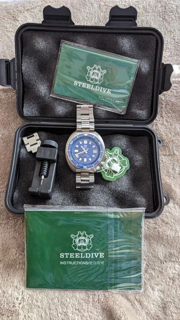 STEEL DIVE WATCH automatic PicClick UK