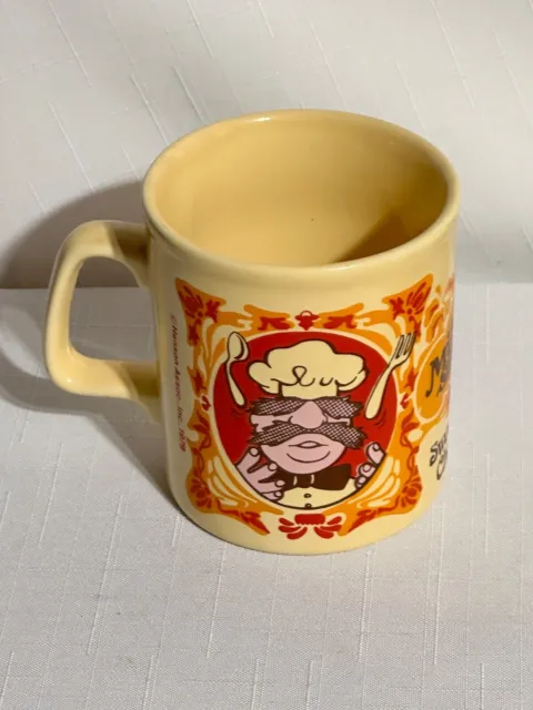 Vintage Muppet Show Kiln Craft Coffee Mug Cream version-Swedish Chef