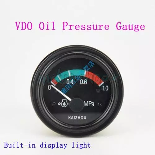 Brand New VDO Oil Pressure Gauge 12V/24V For Diesel Generator