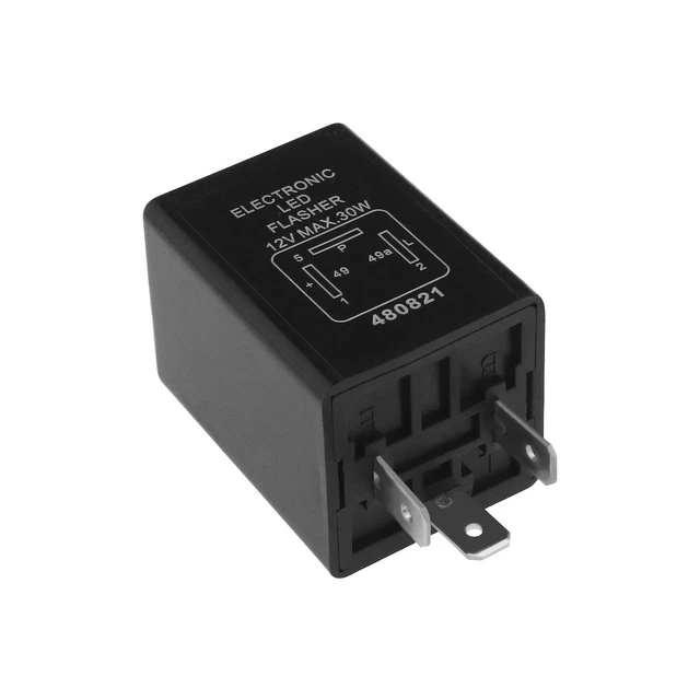Flasher Relay Turn Signal DC12V 48V 60V 2Pins 3Pin... - Grandado