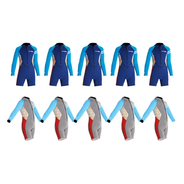 Combinaison Enfants 2.5mm Néoprène Combinaison pour Garçons Filles