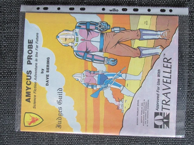 Jg Traveller Amycus Probe  Sci Fi Rpg Judges Guild Role Play Game Book