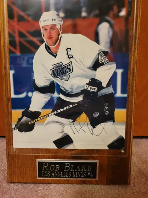 Rob Blake Autographed Los Angeles Kings White Replica Jersey Beckett –  Denver Autographs