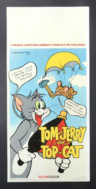 CINEMA-locandina poster TOM e JERRY in TOP - CAT