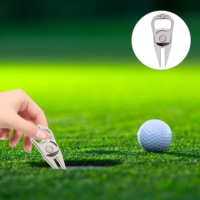 Metal Divot Tool Tools Reparing Hotfix Tool Foldable Divot Tool