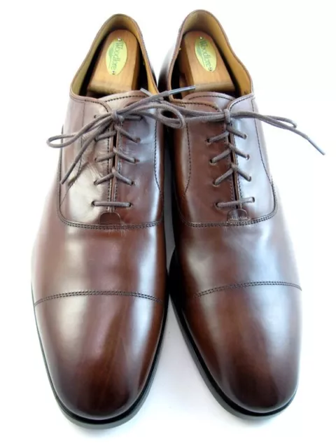 NEW Allen Edmonds "SIENA" Cap-Toe Stitch Dress Oxfords 14 D Chili USA (139N)