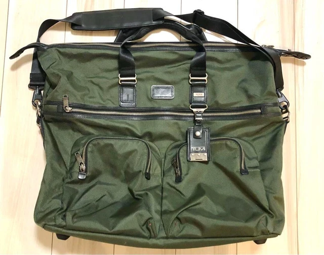 Tumi 22353SPH Kessler Duffle Bag Alpha Bravo 2way Green Business Bag used