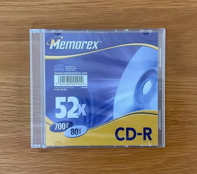 Memorex CD-R  Compact Discs  -New - 9 Discs