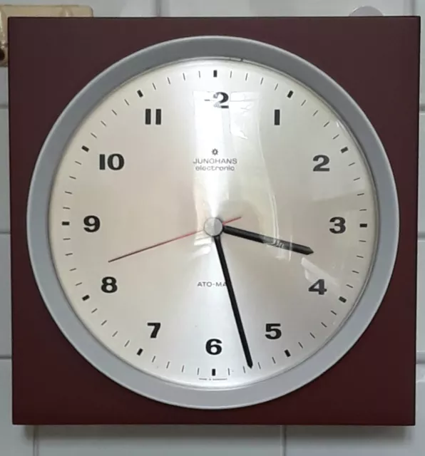OROLOGIO DA PARETE  Vintage JUNGHANS electronic  '70
