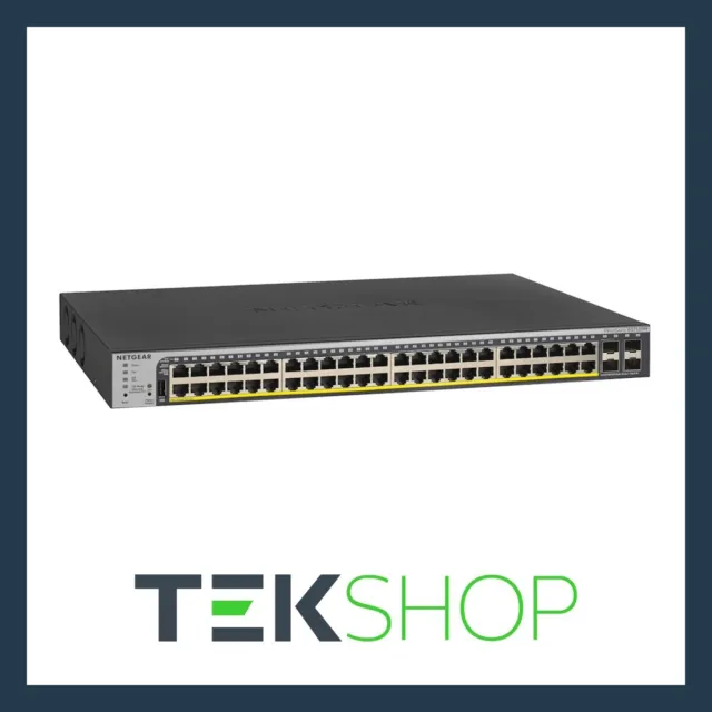 NETGEAR GS752TPP 52 Port PoE Gigabit Ethernet Smart Switch #OB