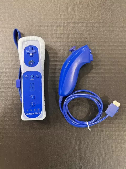 Built-in Motion Plus Wii Remote and Nunchuck Controller for Nintendo Wii