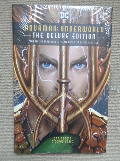 Aquaman: Underworld: Deluxe Edition by Dan Abnett Hardcover, 2018 FACTORY SEALED