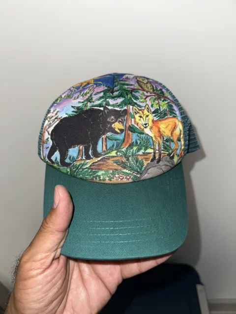 Sunday Afternoons Artist Series Hat Cap Bear Coyote Snapback Kids Youth M/L