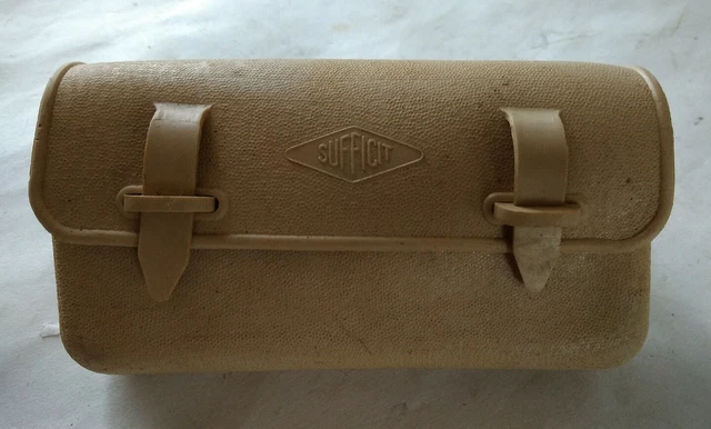 Sacoche De Vélo Ancienne En Cuir ALCYON – Trousse à Outils Vintage