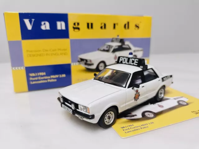 Corgi Vanguards Va11904 Ford Cortina Mkiv 2.0S Lancashire Police