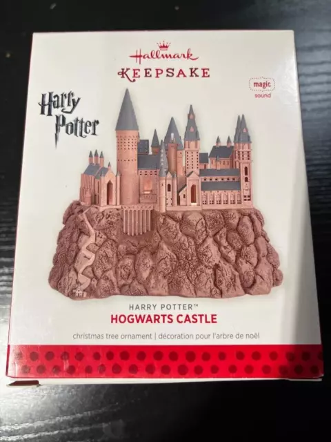 Hallmark Keepsake Ornament Harry Potter Hogwarts Castle 2013 Rare Magic Sound