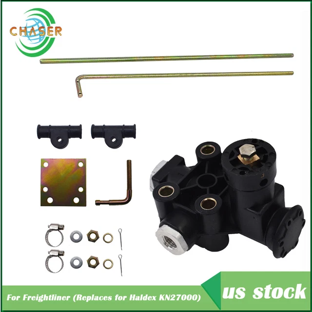 AIR VALVE KIT For Haldex KN27000 Freightliner Kenworth Height Leveling