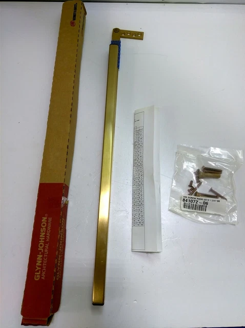 New Glynn-Johnson 454S US10 1.3/4" DR, Overhead Door Stop 39 1/16"-45" Doors 450