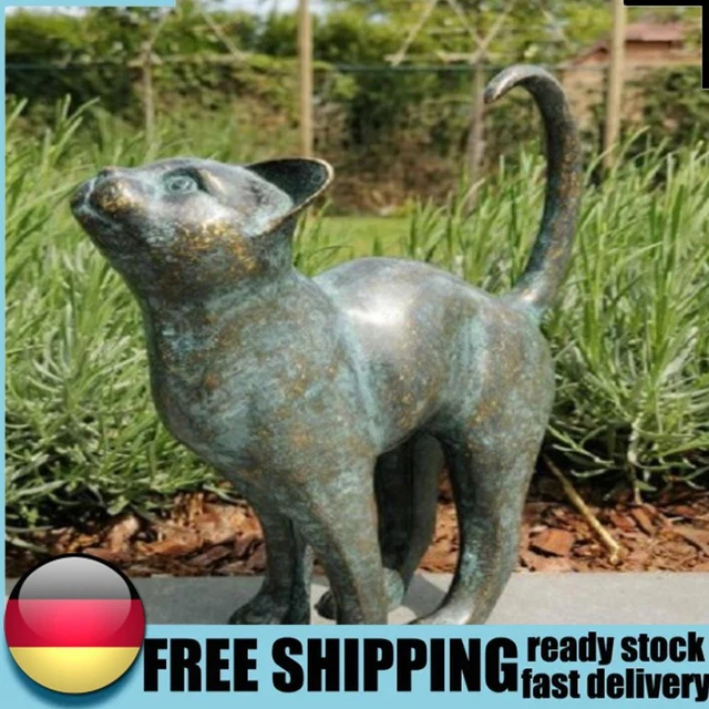 Leopard Animal Sculpture Figurine Resin Wildlife Sculpture for Home Office Decor