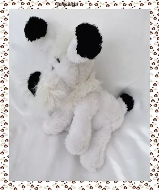 Doudou Peluche Chien Blanc et Noir Idéfix Les Editions Albert René 1994 Ajena