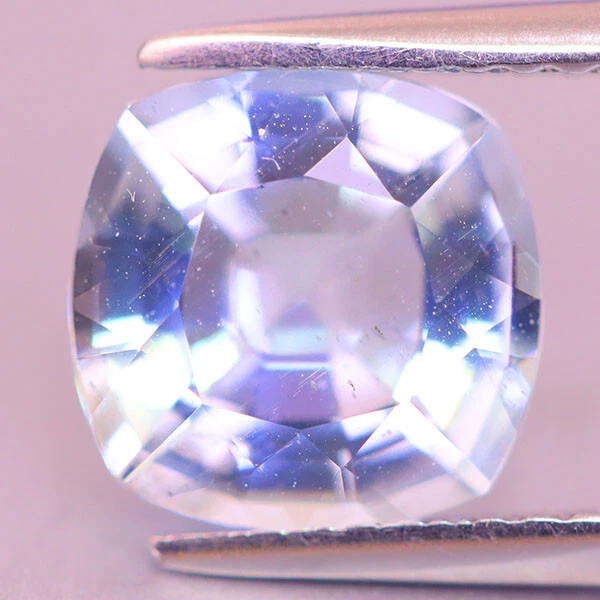1.85c 8mm Deep SANTA MARIA BLUE!Natural Untreated AQUAMARINE Brazil Stunner