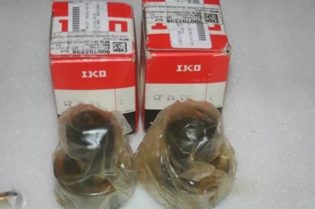 (Lot of 2) IKO NIPPON Thompson CF 24 UU Cam Followers * NEW *